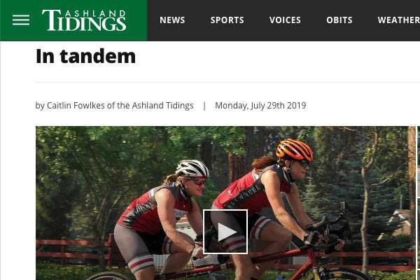 Ashland Tidings Story, July 2019