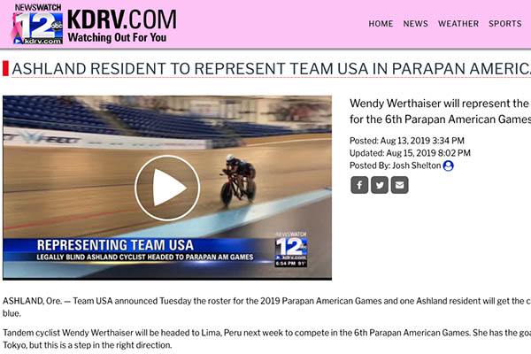 KDRV TV Story, Aug 2019